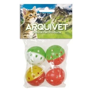 Pelota Cascabel 4, 5 Cm. Bolsa 4 Uds
