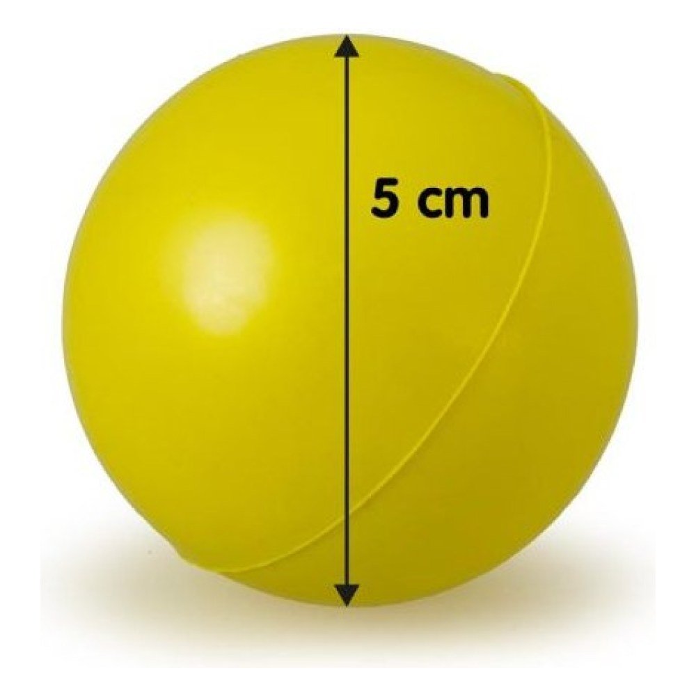 Pelota Maciza de Goma Grande 9 cm