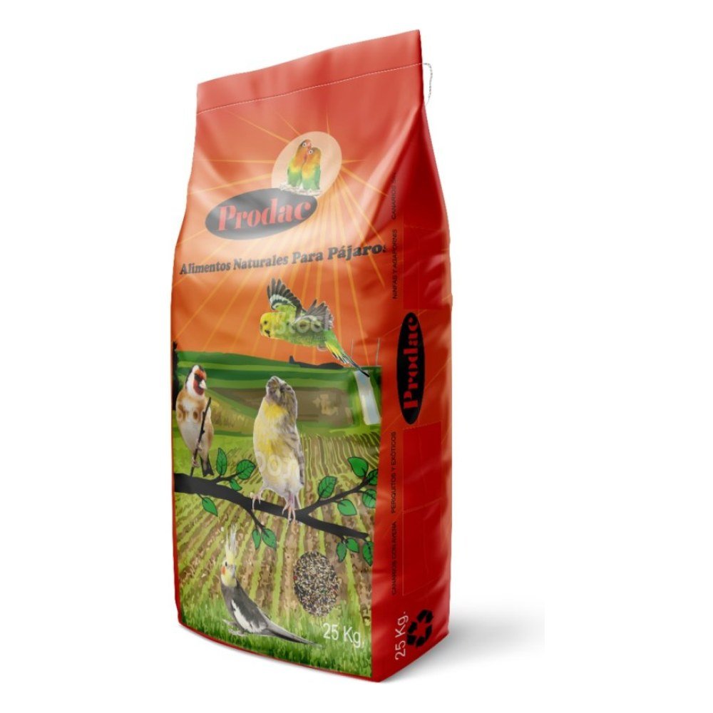 Periquitos y Exoticos 25 Kg. Prodac