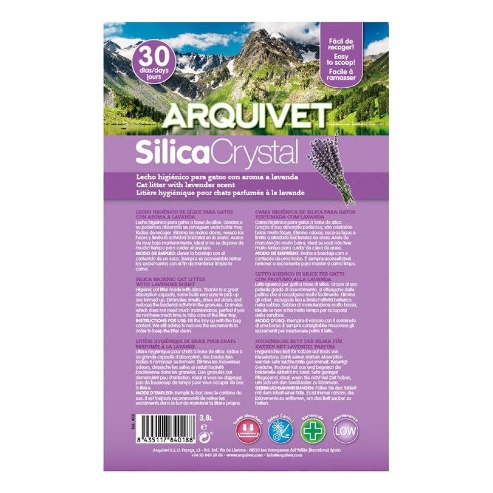 Perlitas Arquicrystal 3, 8 Lts. Lavanda