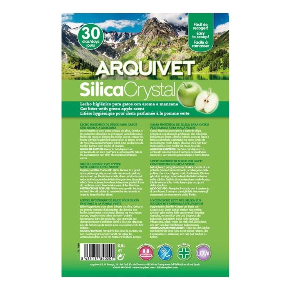 Perlitas Arquicrystal 3, 8 Lts. Manzana Verde