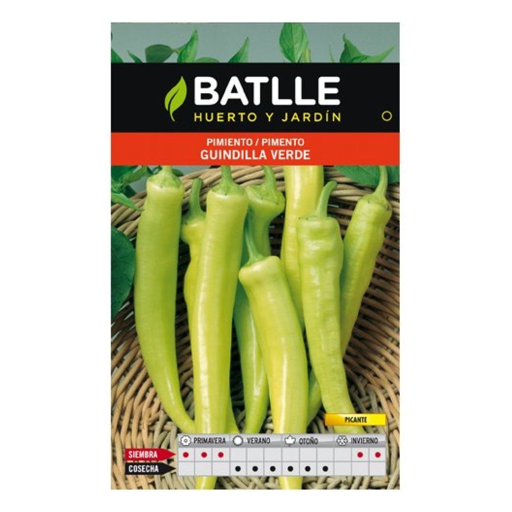 Pimiento Guindilla Verde