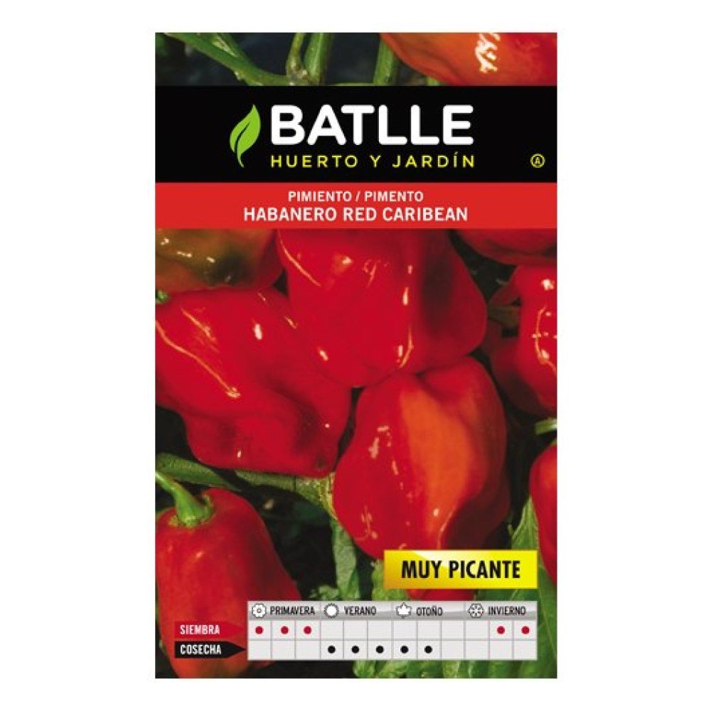 Pimiento Picante Habanero Red Caribbean