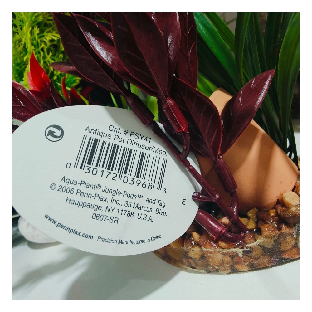 Planta y Vasija C/base (20 Cm.) Difusor