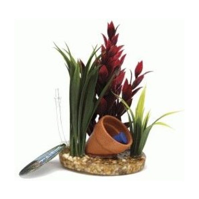 Planta y Vasija C/base (20 Cm.) Difusor