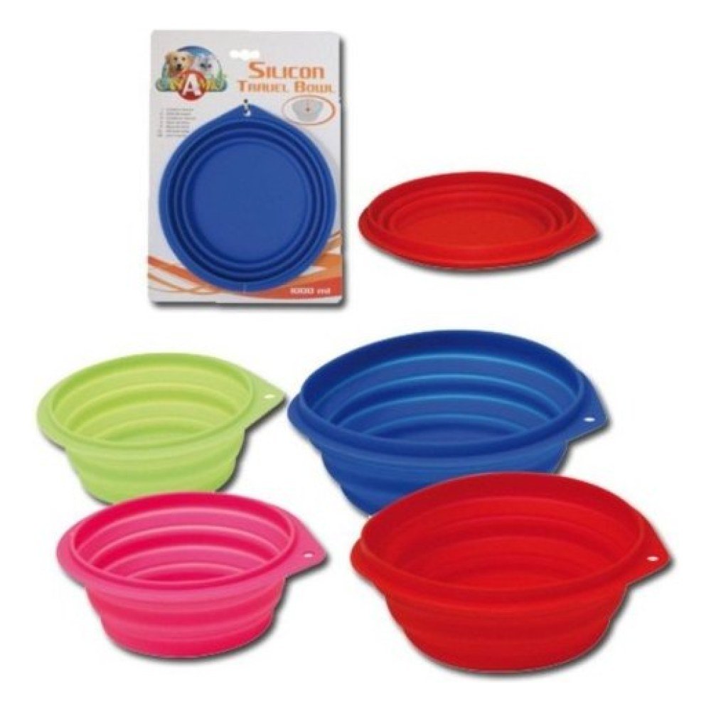 Plato Viaje de Silicona 500 ML./14, 5 cm