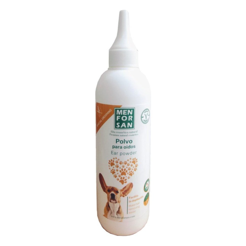 Polvo Secante para Depilar Orejas 30 g Menforsan