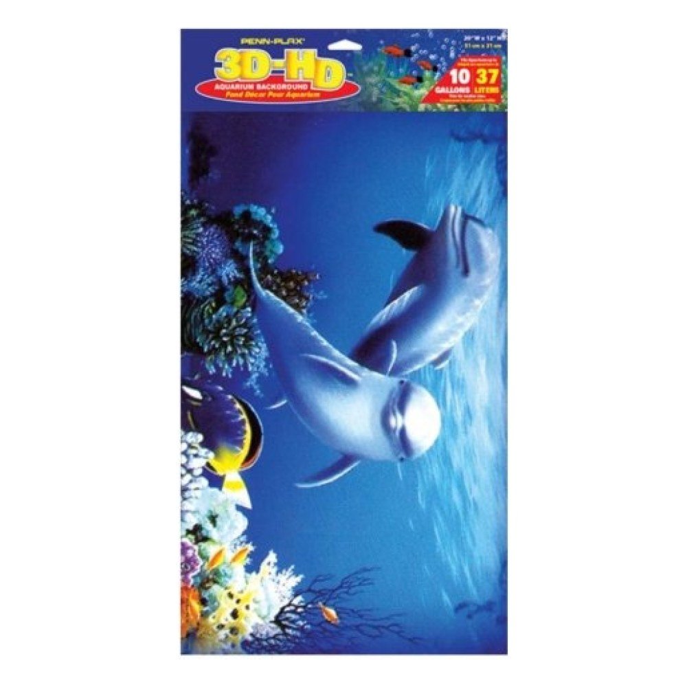Poster 3D Delfines (50X30 Cm)