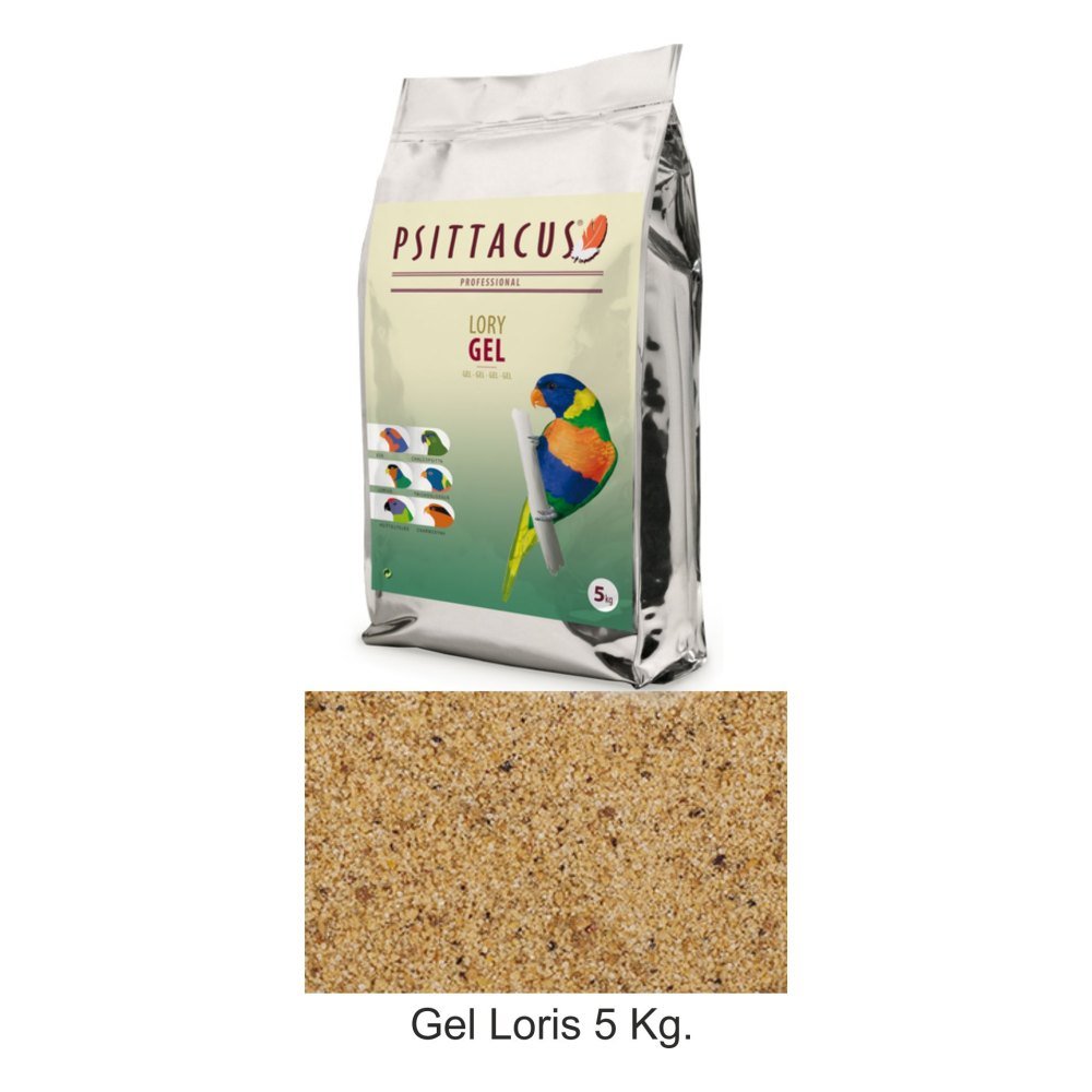 Psittacus Gel Loris 5 Kg. Bolsa