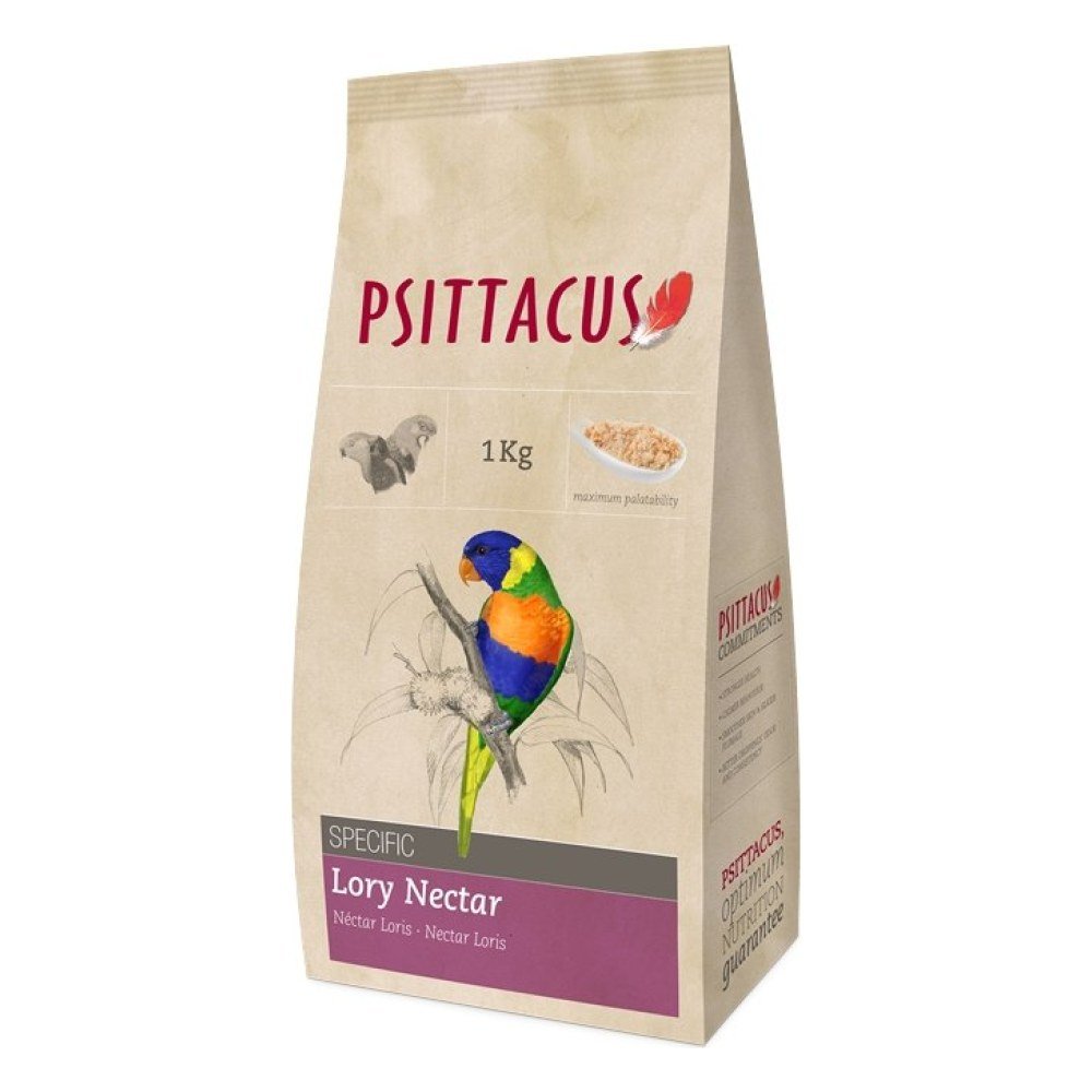 Psittacus Nectar Loris 1 Kg. Bolsa