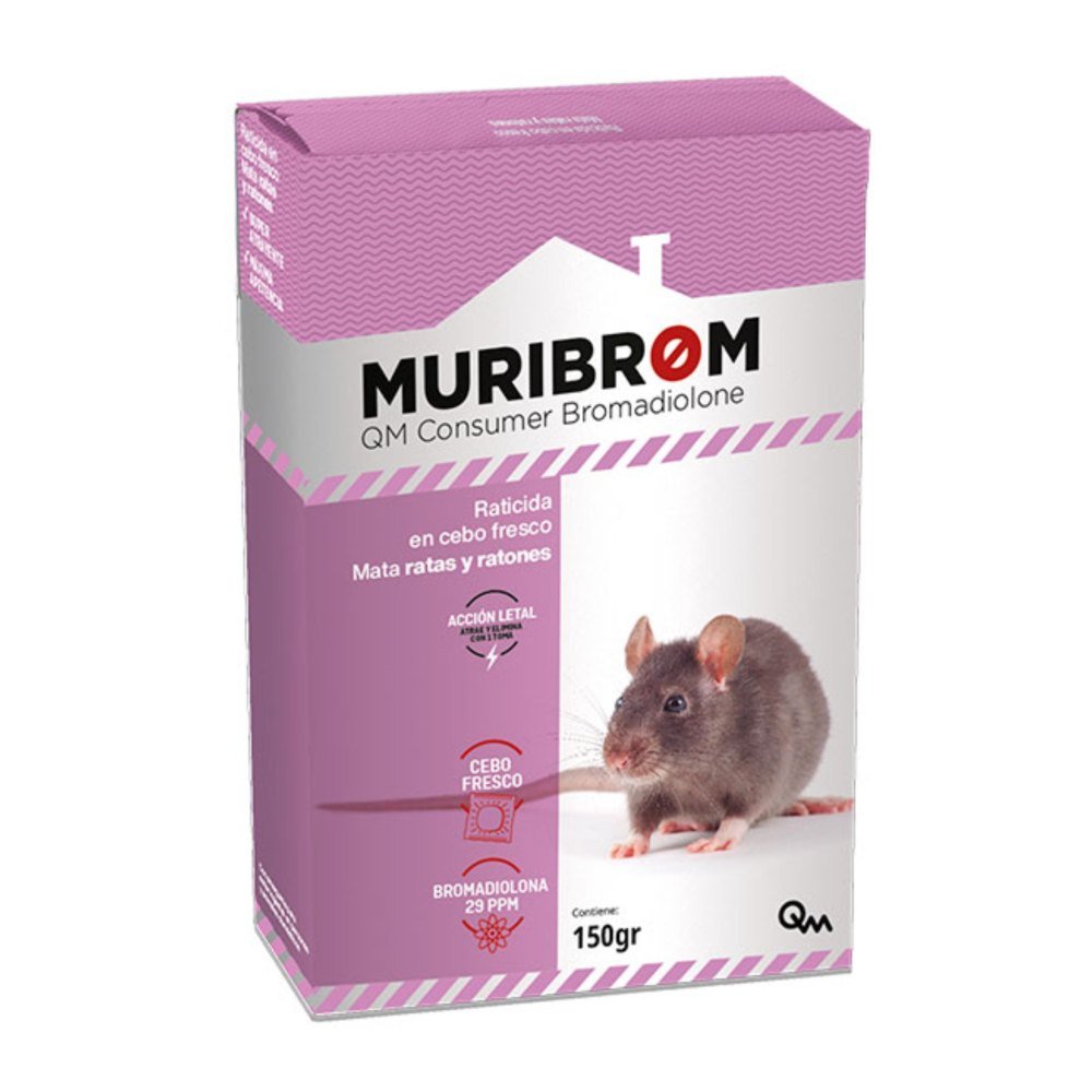Raticida Qm Br Cebo Fresco 150 g