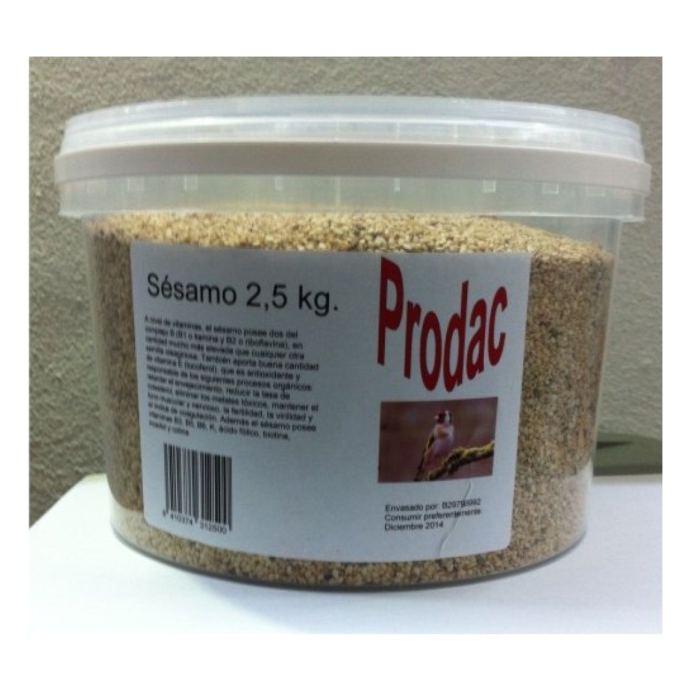Sesamo 2, 5 Kg. Cubo Prodac