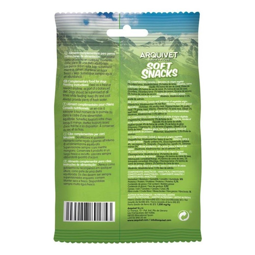 Snack Corazones Mix 100 g Arquivet