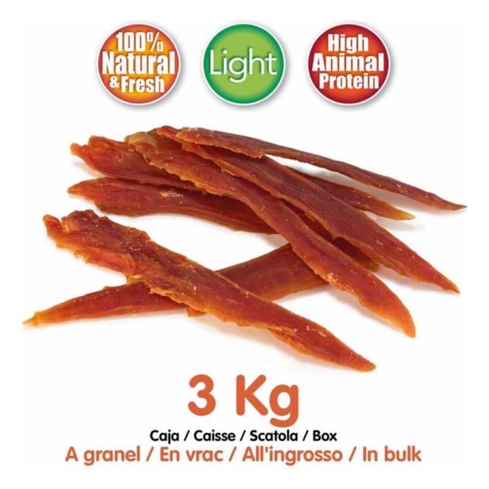 Snack Filete de Pato a Granel 3 Kg