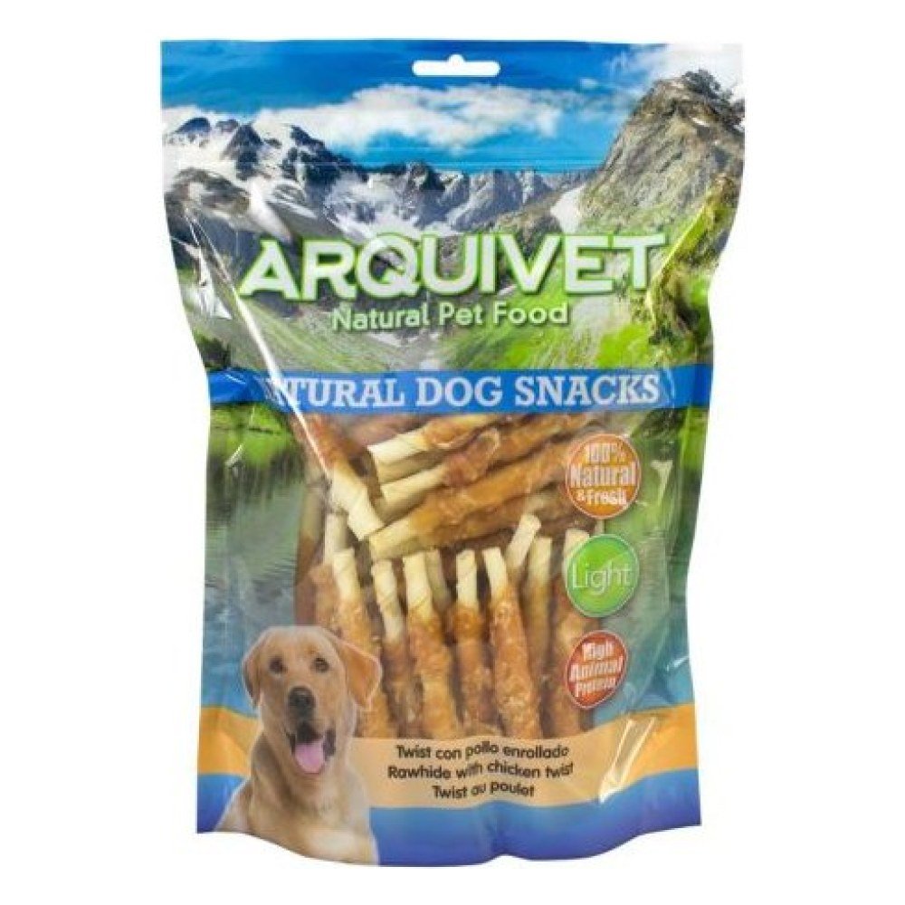 Snak Twist con Pollo Enrollado/13cm./3 Kg