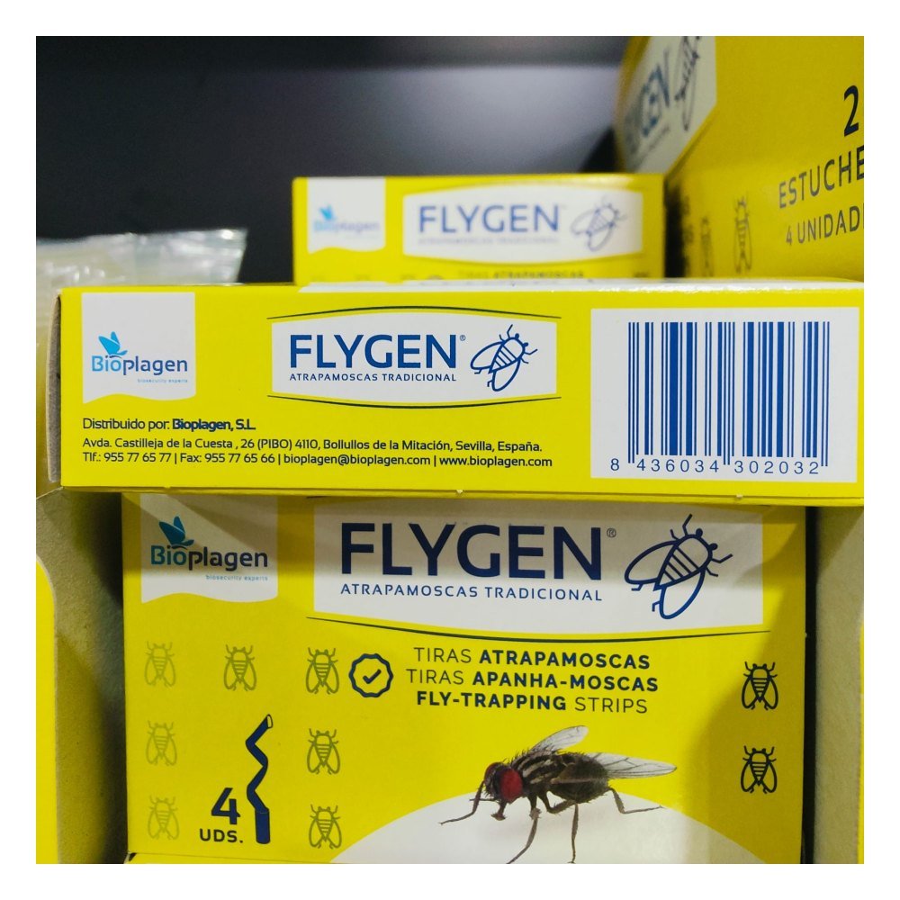 Tiras Atrapamoscas Esctuche 4 Uds. Flygen