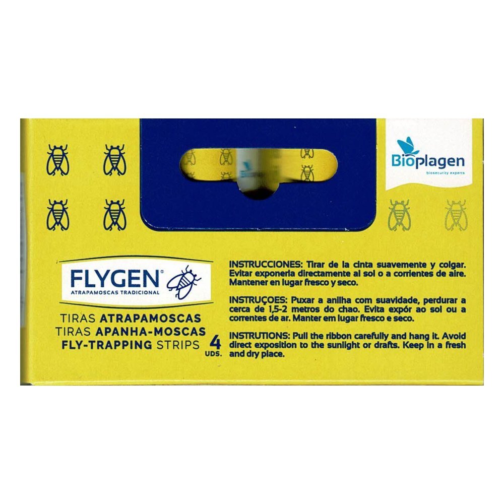 Tiras Atrapamoscas Esctuche 4 Uds. Flygen