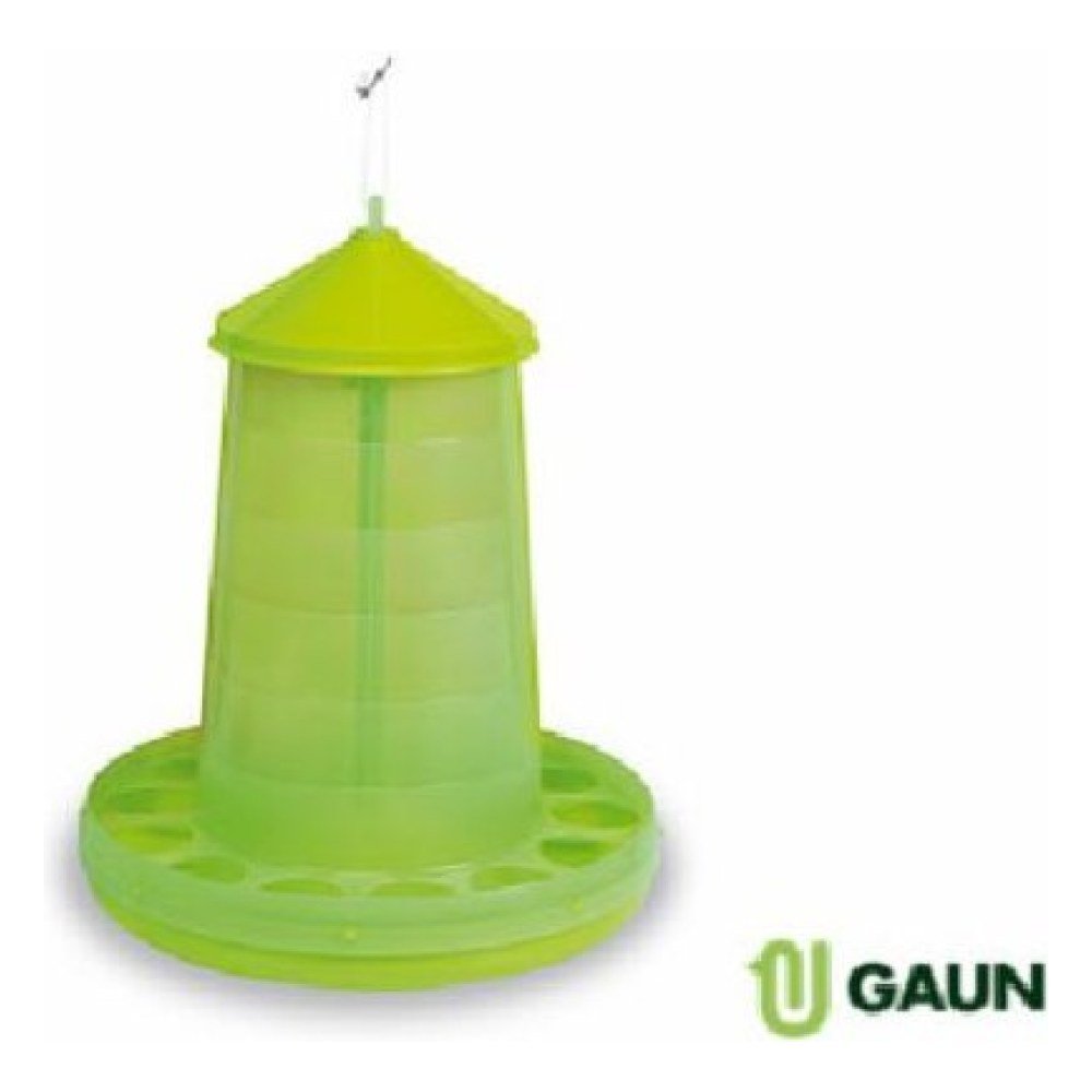 Tolva Plastico Aves 16 Kg. Pistacho