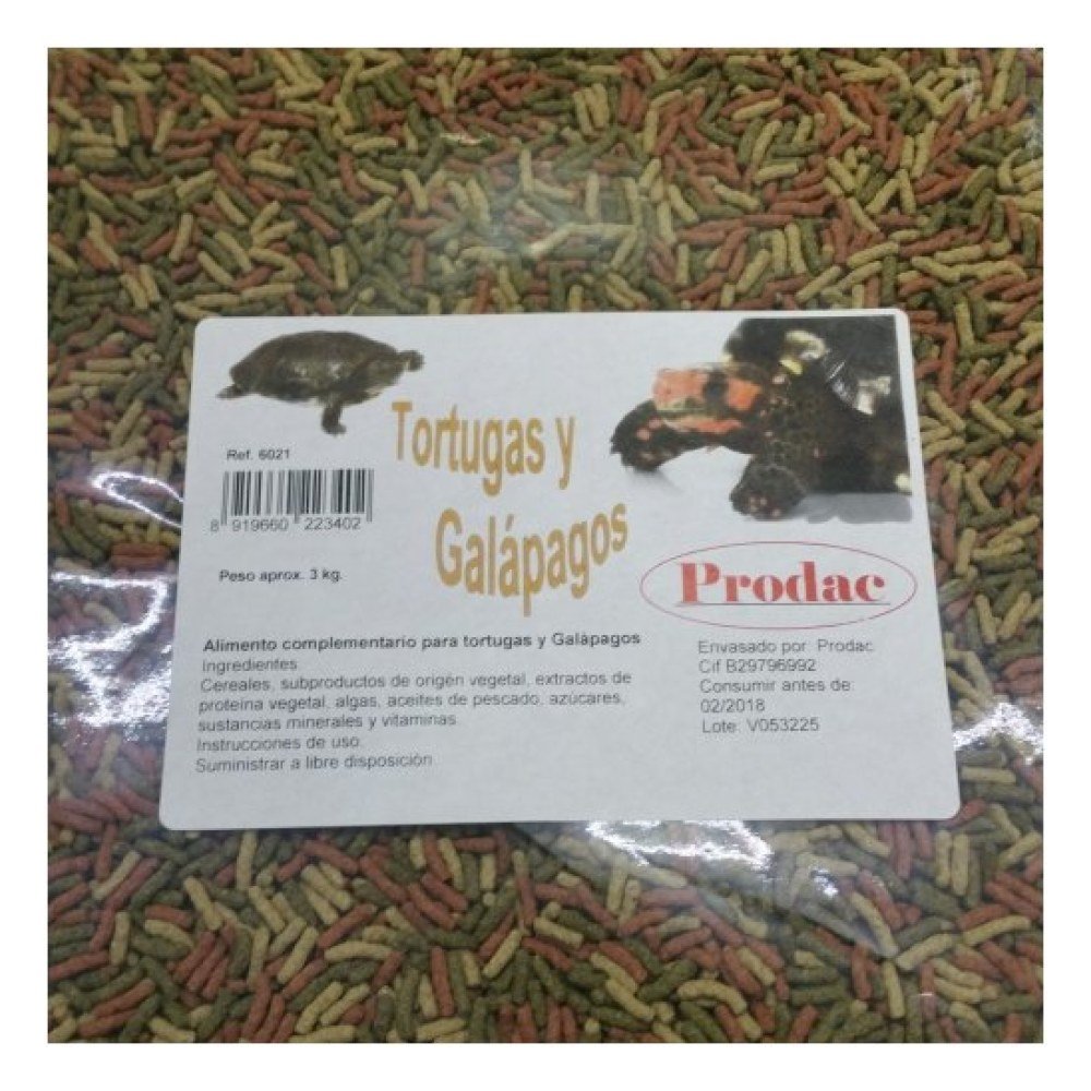 Tortuga/galapago Sticks 90 Gr. Prodac