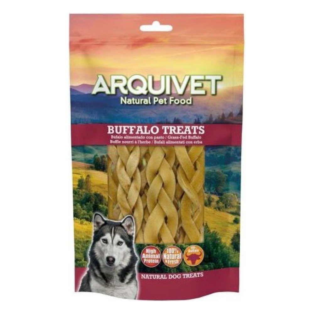Trenzado de Piel de Búfalo – 100 Gr. -12cm