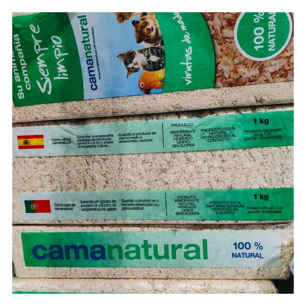 Viruta 1 Kg. Cama Natural