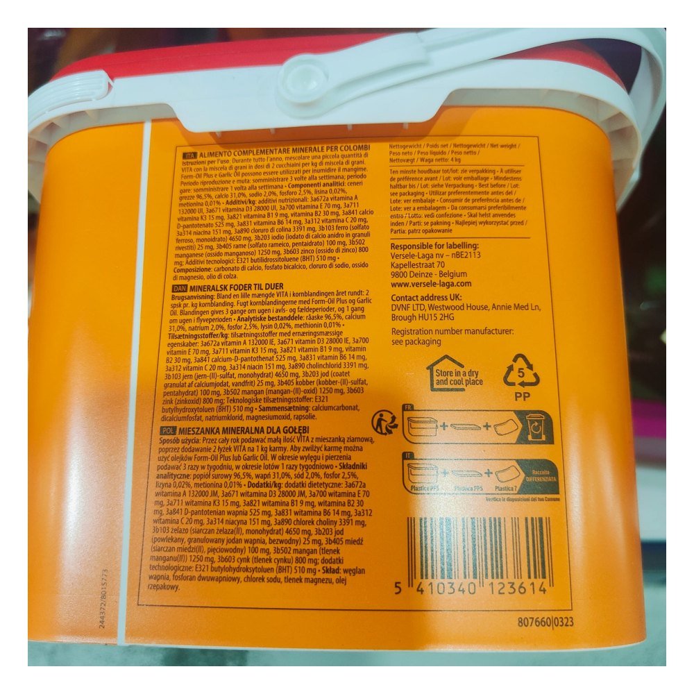 Vita Vitaminas + Minerales 4 Kg