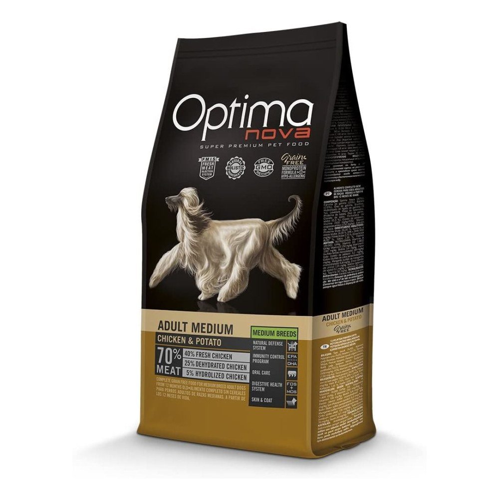 Optima Nova Adult Medium/Large Chicken Potato 12 Kg.